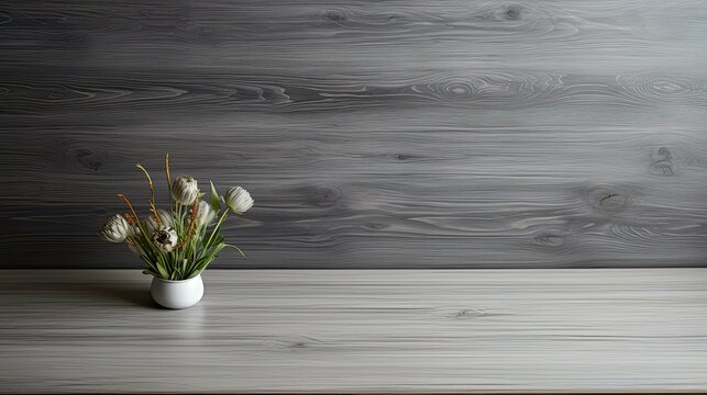matte gray wood surface
