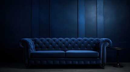 Obraz premium plush background navy blue