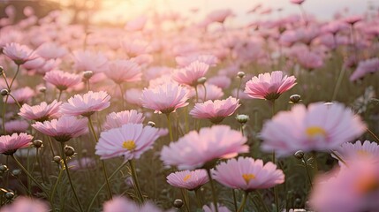 bloom light pink flowers
