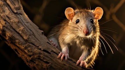pest rat brown