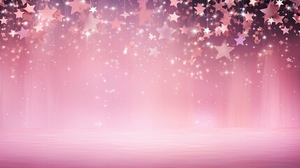twist pink star background