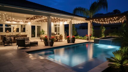 Obraz premium sophisticated upscale home interior