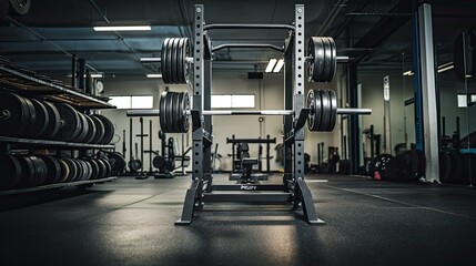 barbell heavy gym equipment - Powered by Adobe