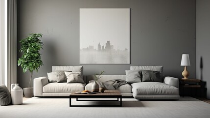 minimalist backdrop gray