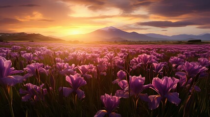 petals iris brown