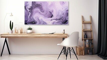 swirls purple starry night abstract