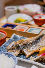 旅館の料理