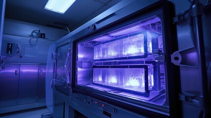 Obraz premium equipment uv light disinfect