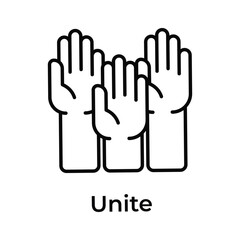 No racism, raise hands vector design, ready to use icon