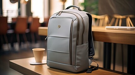 versatile grey backpack