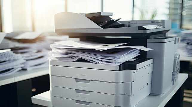 tray printer office equipment