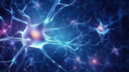 Fototapeta premium abstract blue background