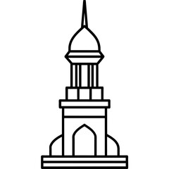 modern mosque tower, stylish modern mosque, (23)