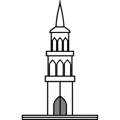modern mosque tower, stylish modern mosque, (29)