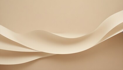 Sculpting Serenity Background: Abstract White Wave Formations