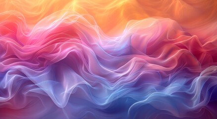 abstract multicolored fractal pattern. computer generated graphics.