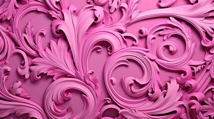 luxurious pink pattern background