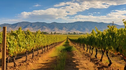 Naklejka premium s grapevine grape background Finally