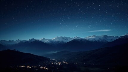 night new moon stars - Powered by Adobe