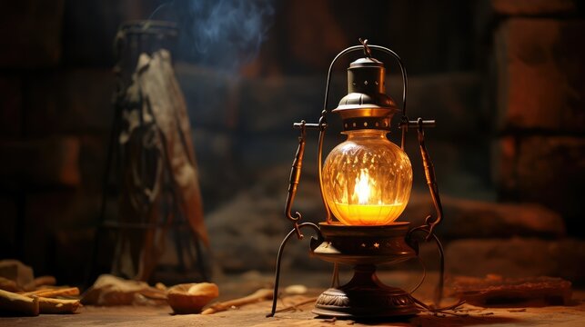 scripture biblical oil lamp