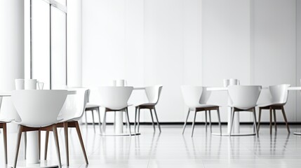 soft blurred interior cafe
