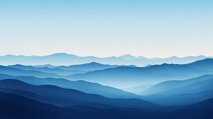 mountain blue graidant