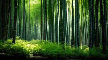 Fototapeta premium japan bamboo grove