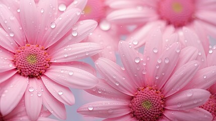 flower pink dots