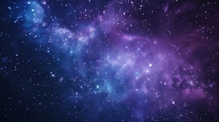 Obraz premium amazing blue and purple galaxy background with stars, space background, stars in the sky, stars, stars on black background, stars on dark blue background, galaxy background.