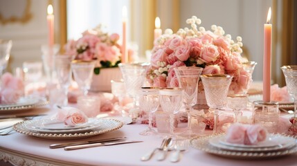 tablecloth pink thanksgiving