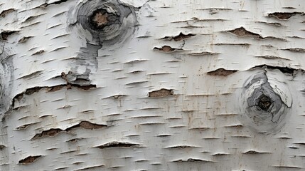 trunk birch trees