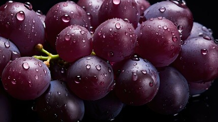 harvest bunch grape background