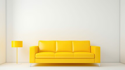 lemon yellow canvas