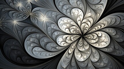 abstract gray fractal backgrounds