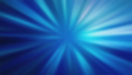 Obraz premium Abstract blue radial light burst background