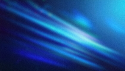 Fototapeta premium Grainy image featuring blue and purple light streaks with a dynamic blur effect