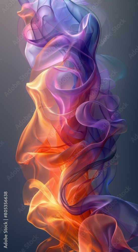 Canvas Prints colorful abstract background. 3 d rendering