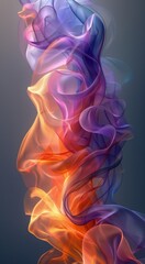 colorful abstract background. 3 d rendering