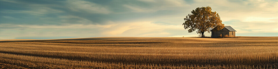 Obraz premium Photo of an agricultural field