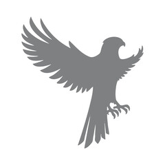 Vector illustration of bird silhouette
