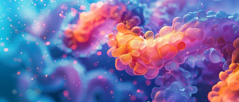 Visualize the absorption process of watersoluble vitamins in the small intestine through an Xray illustration