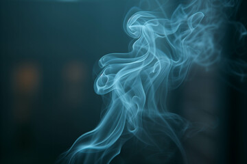 Picture of gray cigarette smoke.