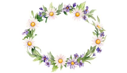 wreath of flowers