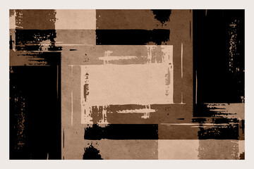 Abstract background in vintage style. Stylized old with grain. For use in graphics, for printing on wall decorations.