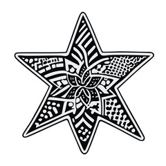 Obraz premium Illustration of star