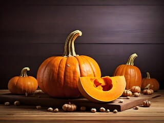 halloween pumpkin and pumpkins Generative Ai