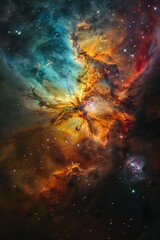 Obraz premium Milky way Galaxy with Stars and space dust in the Universe.