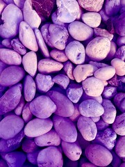 White stone background image, purple filter