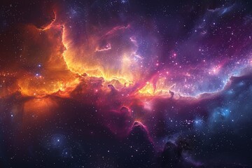 Obraz premium Milky way Galaxy with Stars and space dust in the Universe.