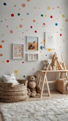 Farbexplosion im Kinderzimmer: Ein Ort zum Träumen und Spielen